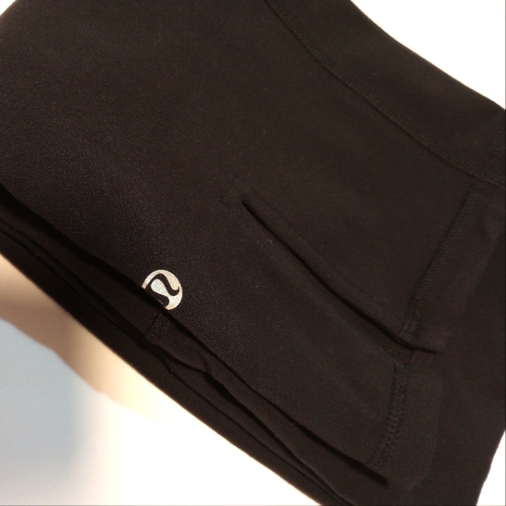 Lululemon Black Capri Leggings, Sz 4